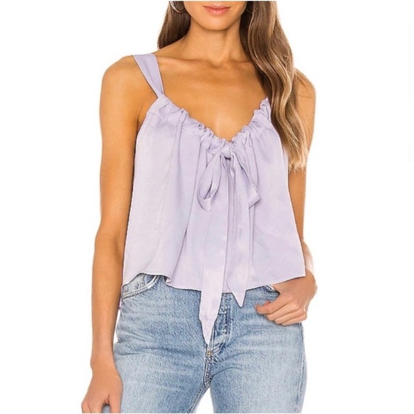 REVOLVE LPA Heliena Top in Lavender Size XXS - Picture 1 of 8